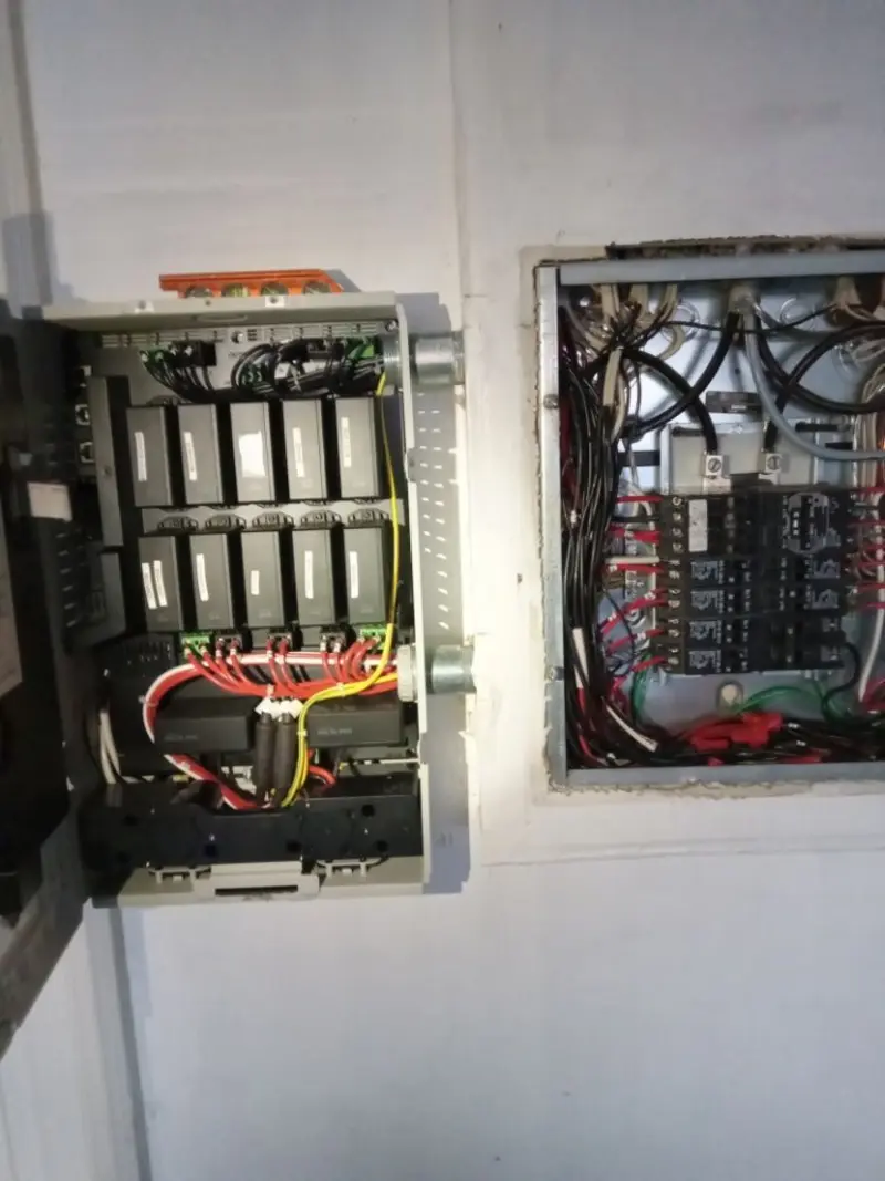 Electrical panel upgrade completed for Ring Doorbell Installation in Water Valley